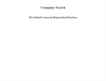 Tablet Screenshot of company-search.net
